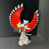 Mô hình Roaring Moon Pokémon cánh đỏ trên đế đá cao 26cm