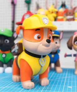 Mô hình Rubble Paw Patrol in 3D cao 19cm