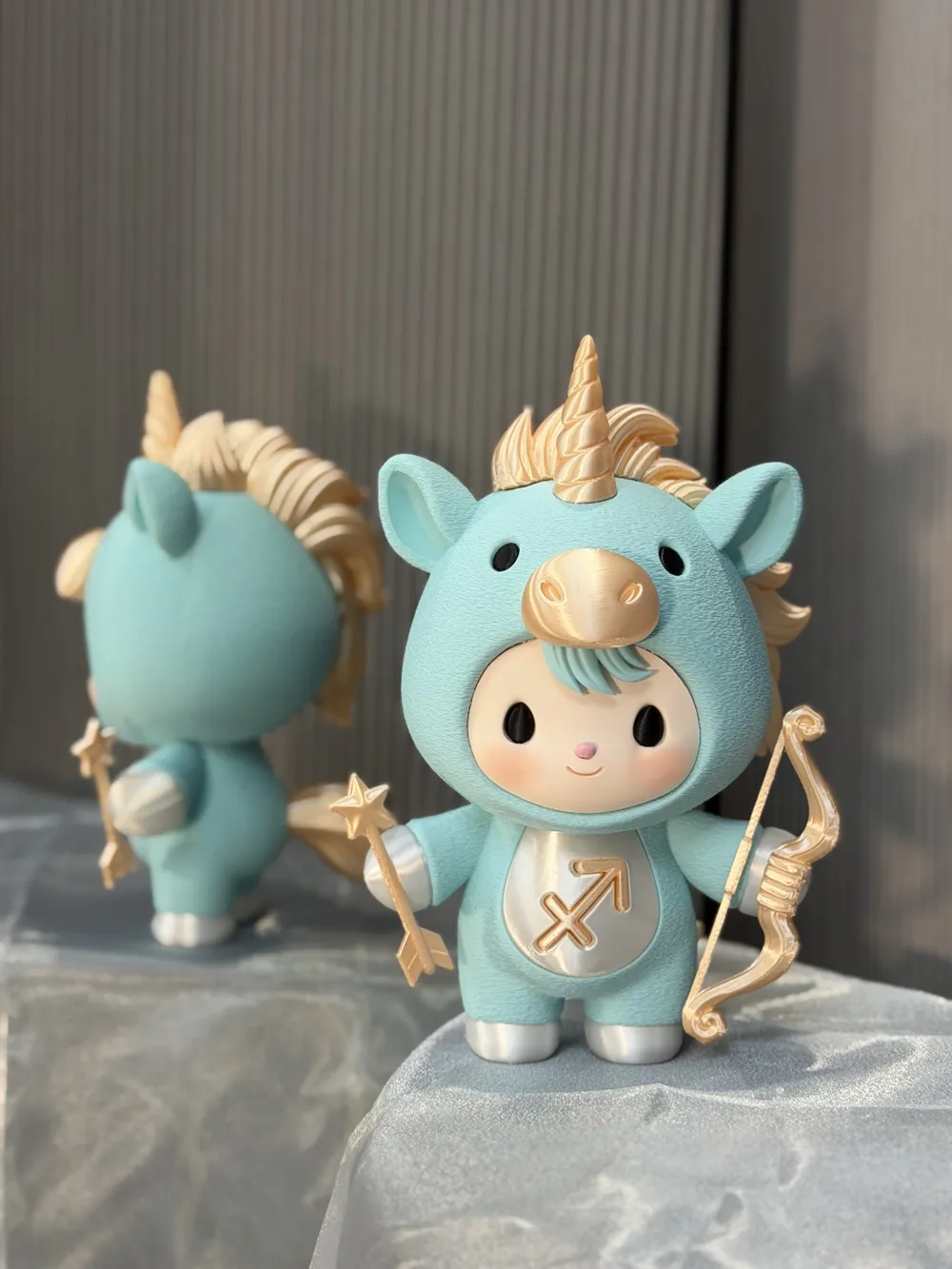 sagittarius-1 Búp bê Nhân Mã Sagittarius kỳ lân cầm cung in 3D