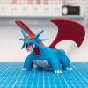 Mô hình Salamence Pokémon dài 20cm thân xanh cánh đỏ dang rộng
