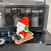 Góc nghiêng mô hình Santa và càng xe trượt tuyết in 3D