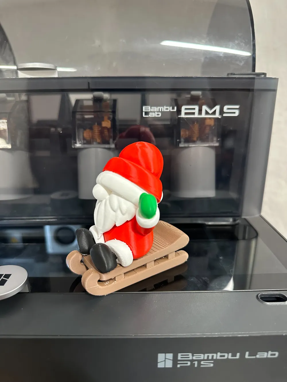 santa-sleigh-3 Góc nghiêng mô hình Santa và càng xe trượt tuyết in 3D