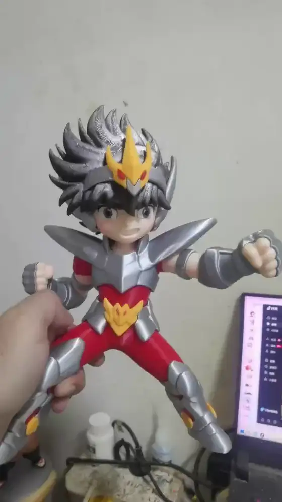 Mô hình Seiya chibi 22cm Saint Seiya ảnh động