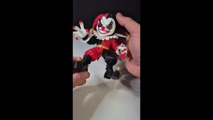Mô hình hề kinh dị Sinister Jester in 3D xoay nhiều góc nhìn