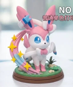 Mô hình Sylveon Chibi 14cm góc 1