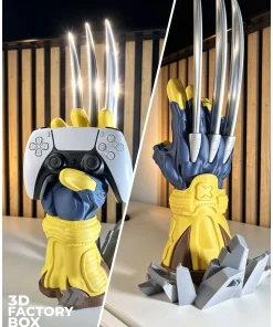 Giá đỡ tay cầm Wolverine bàn tay xanh vàng với ba móng vuốt