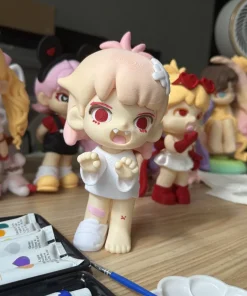Mô hình Yoobu Out of Control tóc kem hồng in 3D 20cm