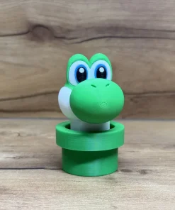 Yoshi xanh trong ống clicker in 3D nhựa PLA
