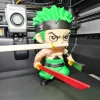 Zoro Tam Kiếm 18cm góc 1
