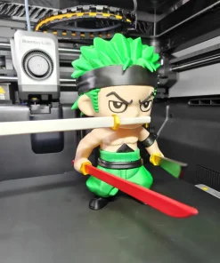 Zoro Tam Kiếm 18cm góc 1