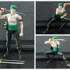 Mô hình Zoro có khớp 15cm One Piece nhiều tư thế